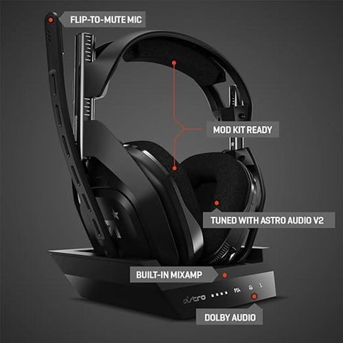 سماعة الألعاب اللاسلكية ASTRO Gaming A50.