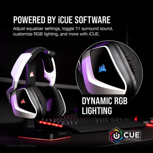 سماعة Corsair VOID RGB Elite Wireless - Carbon