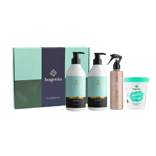 بوغينيا بوكس الاعشاب البحرية للعناية بالشعر 4 قطع