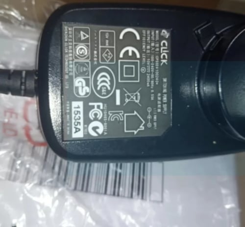 محول كليك 110/220 الى 10فولت لطابعة الورق الحراري