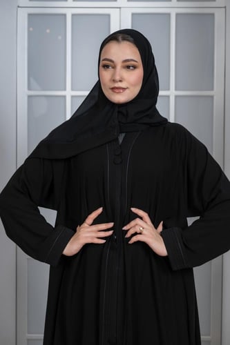 عباية كسرات امام وكم