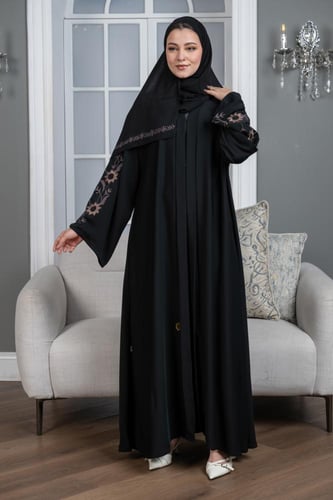 عباية شغل اري كتف ملون