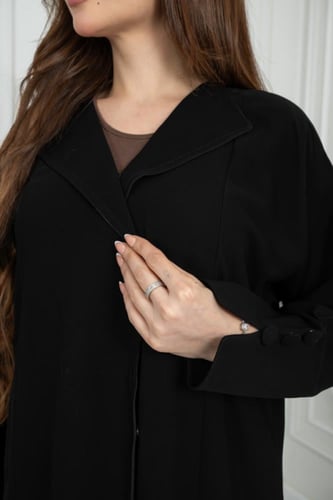 عبايه لف بكسره من الخلف