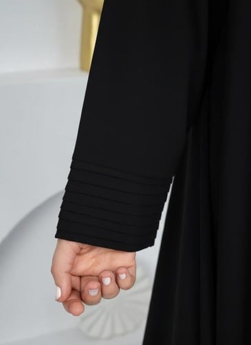 عباية ريفا كسرات امام وكم أسود
