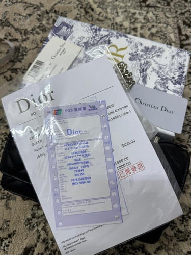 شنطة ديور الأكثر طلبا لوقو فضي