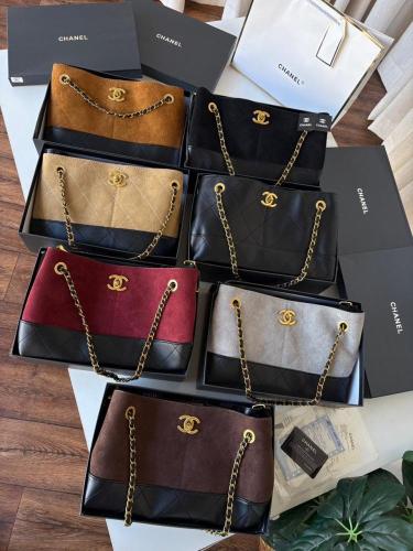 شنطة شانيل 10 ألوان شتوي