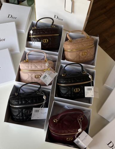Dior makeup bag