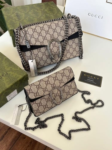 شنطة قوتشي حجمين