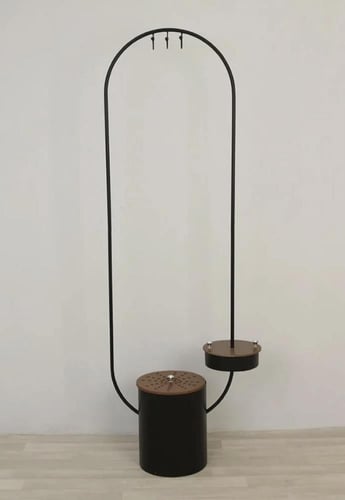 معلاق ملابس مع مبخره