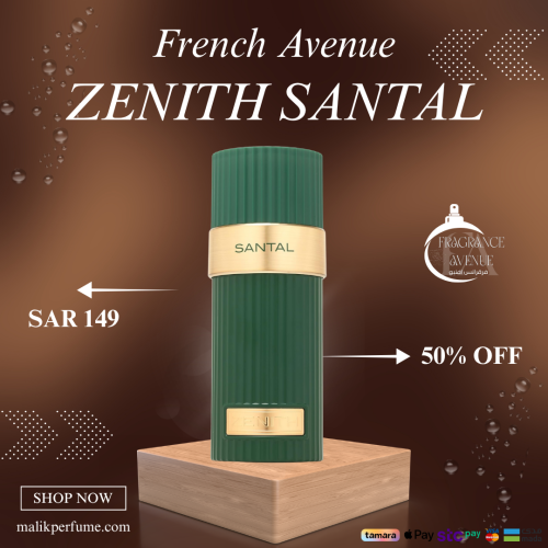 عطر زينيث سانتال 100 مل ماء عطر فرينش أفينيو - FRA...