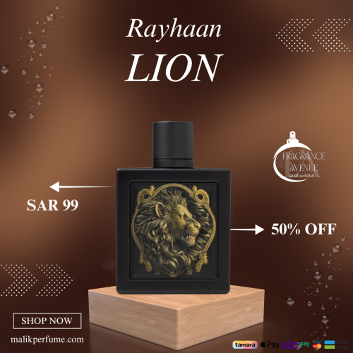 عطر ليون من ريحان للرجال – Lion Rayhaan Eau De Par...