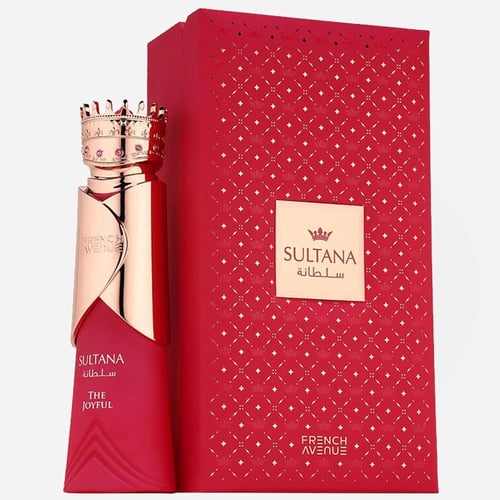 عطر سلطانة ذا جويفل 80 مل – أو دو برفيوم للنساء من فرنش أفنيو FRAGRANCE AVENUE – فراقرانس أفنيو