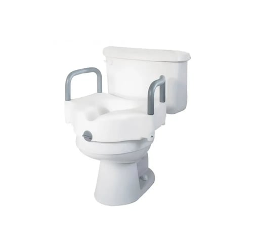 مقعد رافع لكرسي الحمام مع جوانب