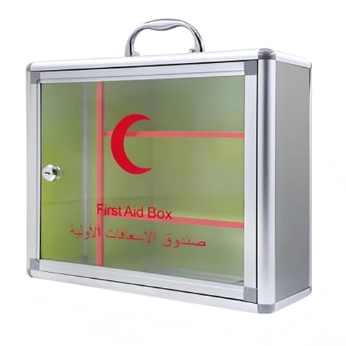 صندوق اسعافات أولية كبير جدًا (XL) – تخزين آمن ومح...