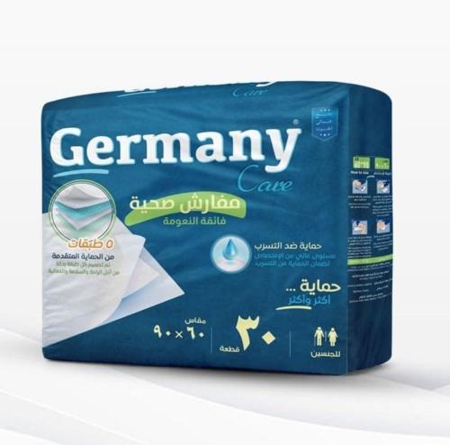 مفارش Germany Care لكبار السن مقاس 60*90 - عبوة 30...