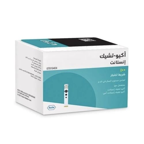شرائط قياس السكر أكيو-تشيك Accu-Chek – عبوة 100 شر...