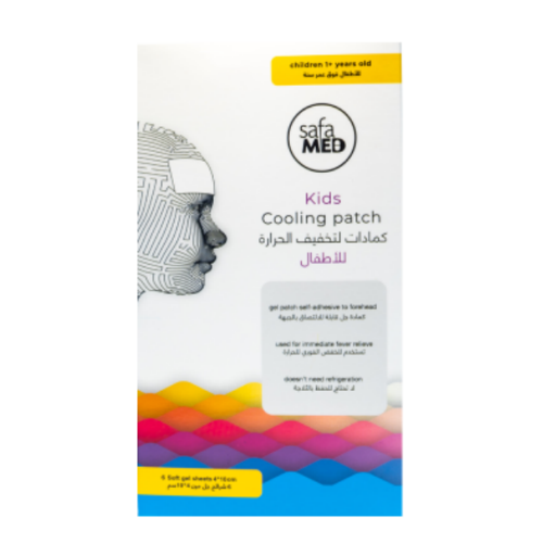 لصقة التبريد للأطفال والرضع - جل تبريد آمن لتخفيف...