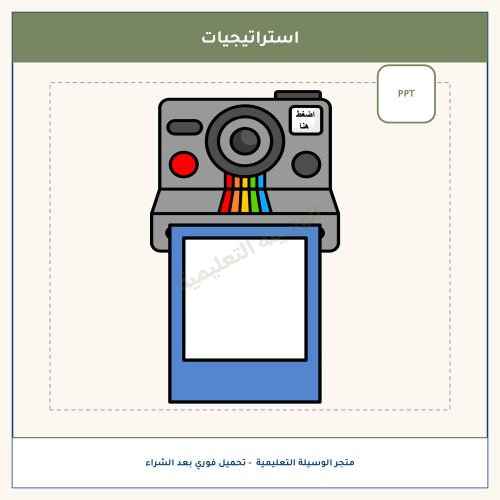 Camera photography strategy