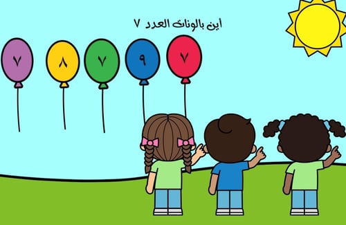 بوربوينت لعبة العدد ( 7 )