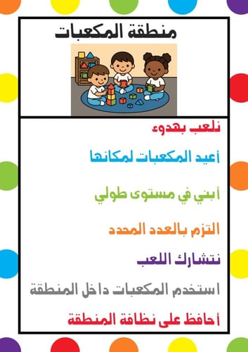 قوانين مراكز التعلم