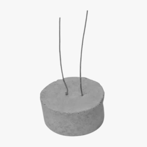 Concrete spacer بسكوت خرسانة بسلك 2.5 سم (200 حبة)