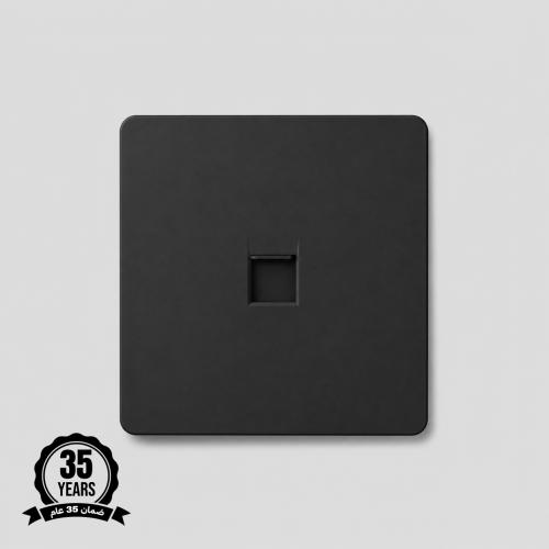 Black piano phone charger