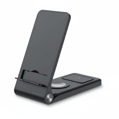 Travel-Friendly Foldable Wireless Charger | 15W & Light-Up Logo