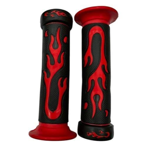 تلبيسة دركسون شكل شعلة احمر