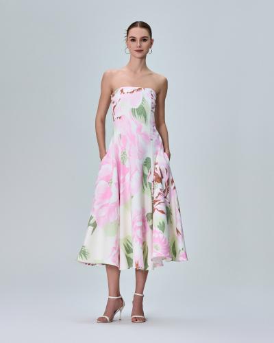 فستان مشجر توب