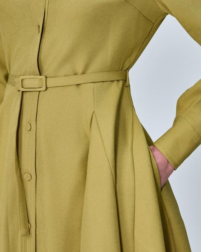 فستان مميز بحزام