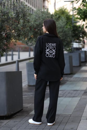 طقم لويفي ( اسود بني موكا )