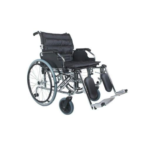 Wide steel wheelchair JL951BC wheelchair-56