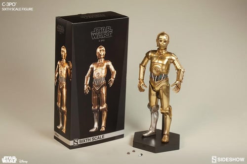 ستار وورز سي ٣ بي او - C-3PO ‏Sideshow Collectible...
