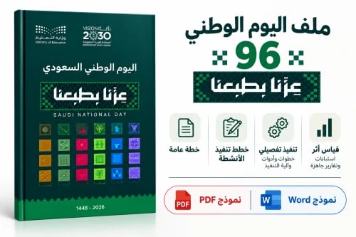ملف خطة اليوم الوطني ٩٦ الطفولة المبكرة