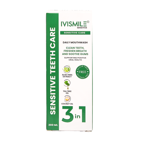 ايفي سمايل غسول للفم للاسنان الحساسه