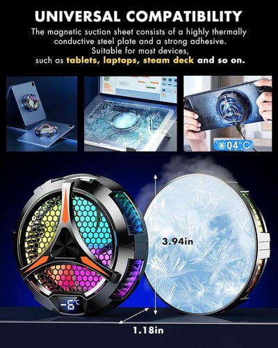 مبرد جهاز ايباد من ايسدايز، مغناطيسي لأجهزة / سيرف...