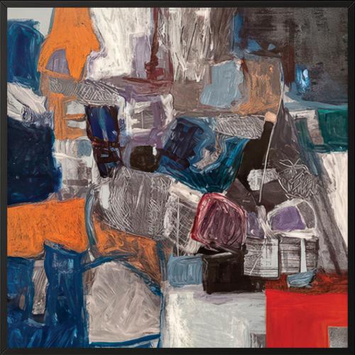 Urban Fragments painting