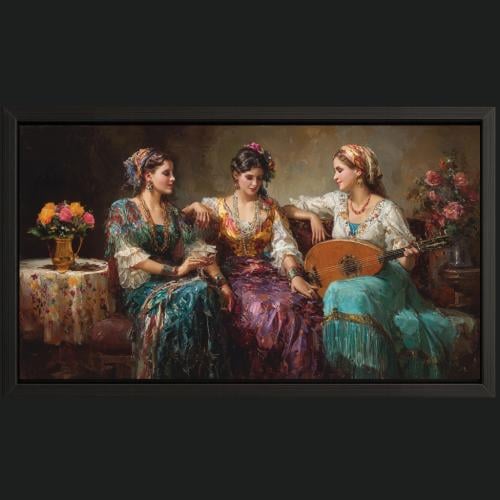 لوحةtrio playlist