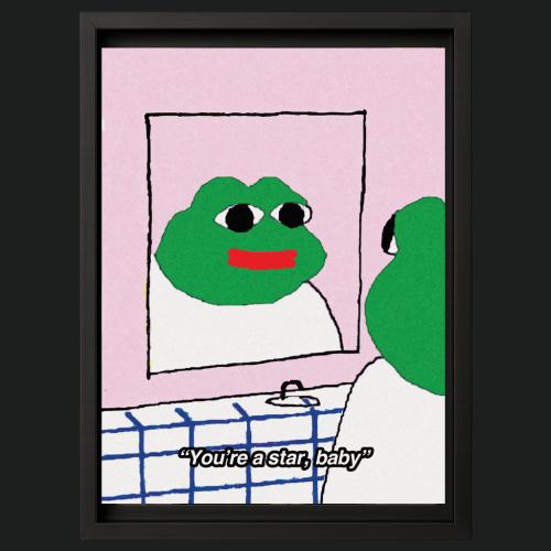 your a star - Framed Poster