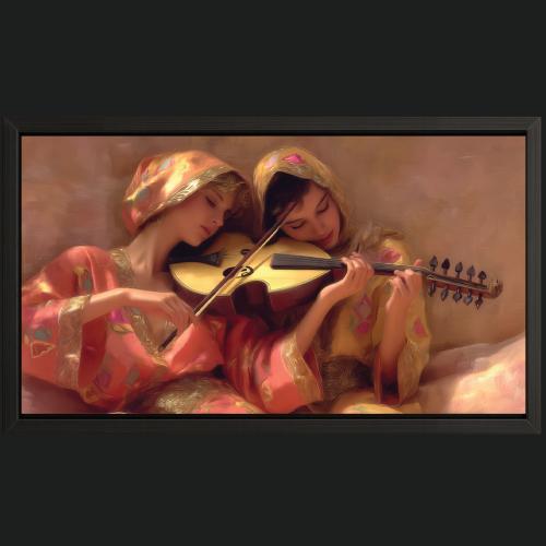 لوحة Two Hearts in Tune