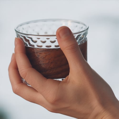 كأس هيكاري الزجاجي Hikari (光)