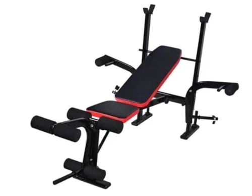 مقعد رياضي 4 في 1 حامل بار وتمرين ارجل وصدر