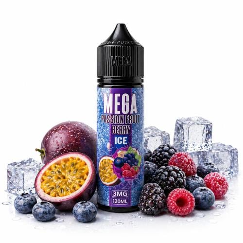 ميجا باشن فروت توت آيس فيب 60 ملي - MEGA 120ml