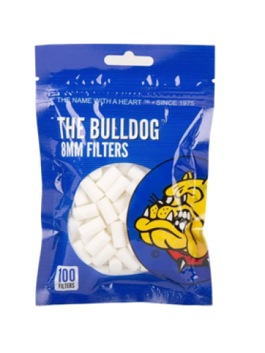 فلاتر بولدوق قطنية ازرق 8 ملي - THE BULDOG