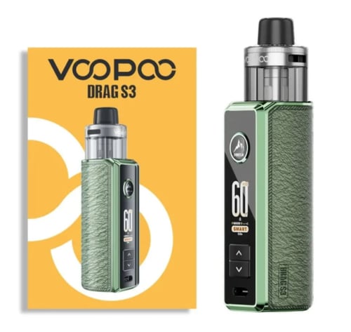 جهاز شيشة دراق اس 3 من فوبو - VOOPOO DRAG S3