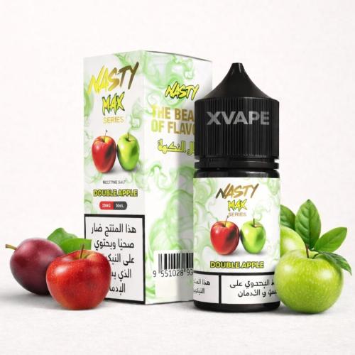 ناستي ماكس تفاحتين سولت - NASTY MAX DOUBLE APPLE