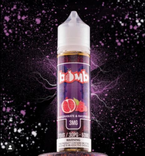 Bomb Pomegranate Raspberry Vape - BOMB