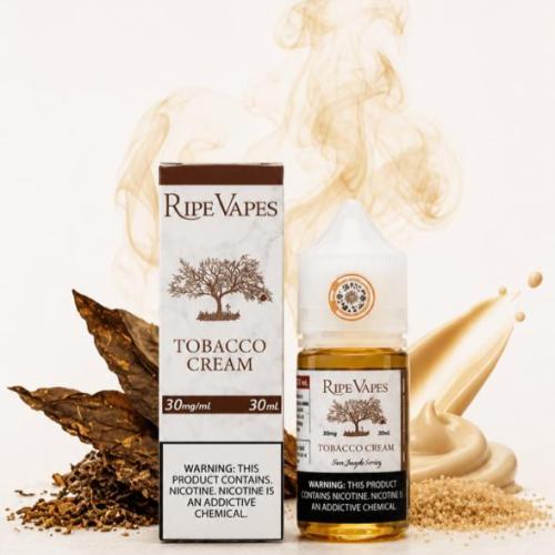 VCT Tobacco Cream Flavor from Ripe Vapes - Salt