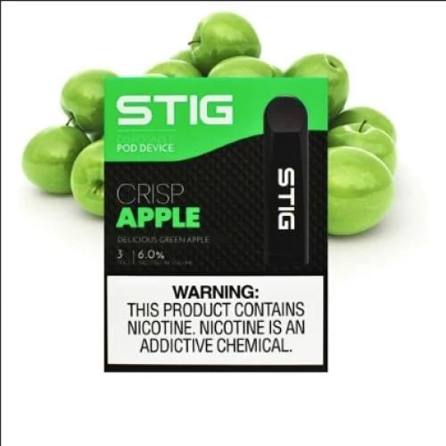 A draw in VGOD STIG Green Apple