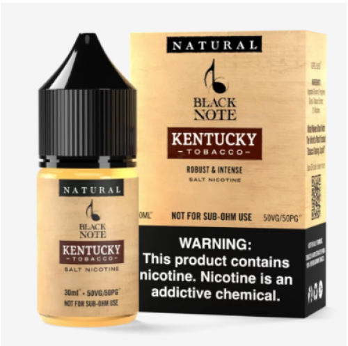 Black Note Kentucky Tobacco 30ml Salt